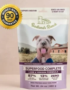 Badlands Ranch Dog Food Lamb Venison Formula badlands ranch dog food lamb venison formula 24 oz package